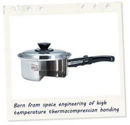 Born from space engineering of high temperature thermocompression bonding