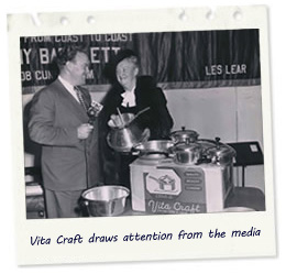 Vita Craft draws attention from the media