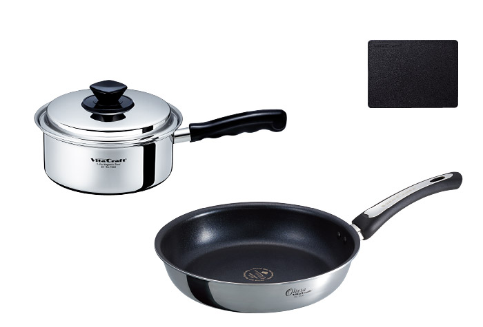 【福袋2026】Sシリーズ 片手鍋 1.9L + オリビア フライパン 福袋