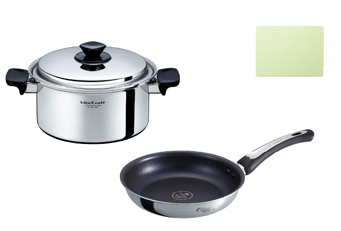 【福袋2026】Sシリーズ 両手鍋 4.0L 深型 + オリビア フライパン 福袋