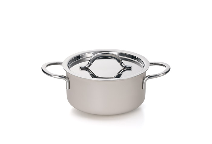 mellow キャセロール 16cm グレージュ