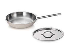 mellow フライパン 24cm グレージュ + リッド セット