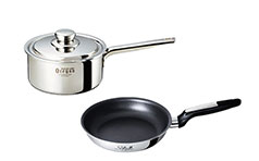 【SALE】オレゴン 片手ナベ + ソフィアII フライパン セット