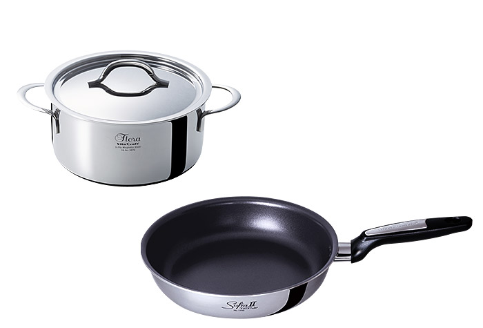 【BLACK FRIDAY 2025】フローラ 両手ナベ + ソフィアII フライパン セット