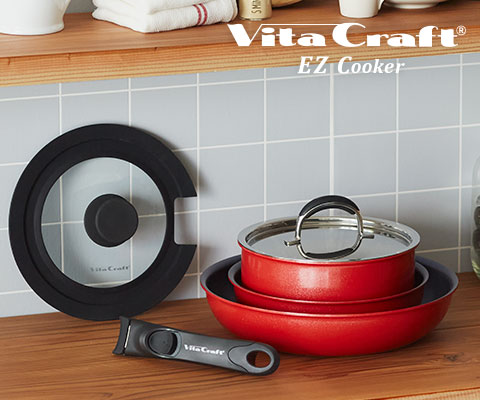 極美品　ビタクラフト　大フライパン　No.5522 補助手付き　蓋付き TOP2 | ビタクラフトオンラインショップ