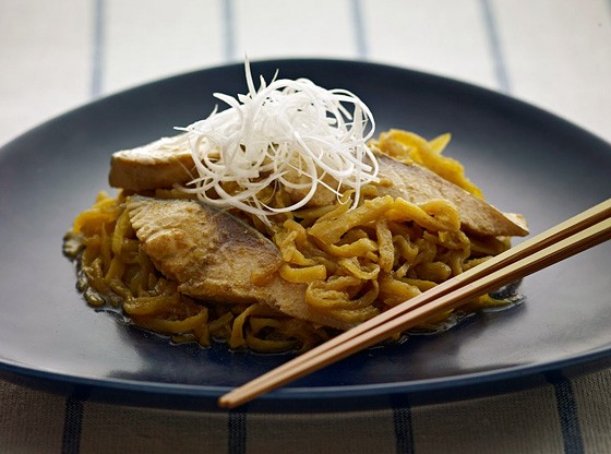 カレー風味のお魚の切り干し大根煮